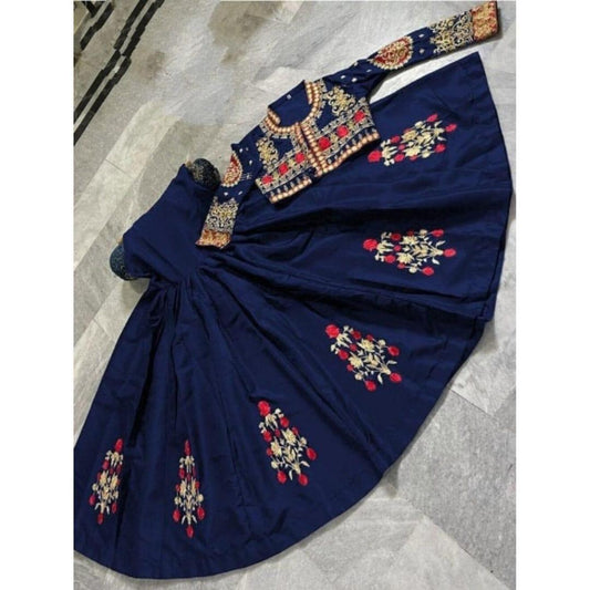 2pcs Women's Stitched Embroidered Maxi And Jacket